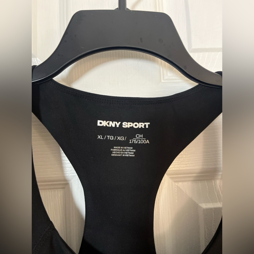 NWT DKNY sport Women's Balance Compression Racerback Tank Top sz XL - Picture 4 of 12